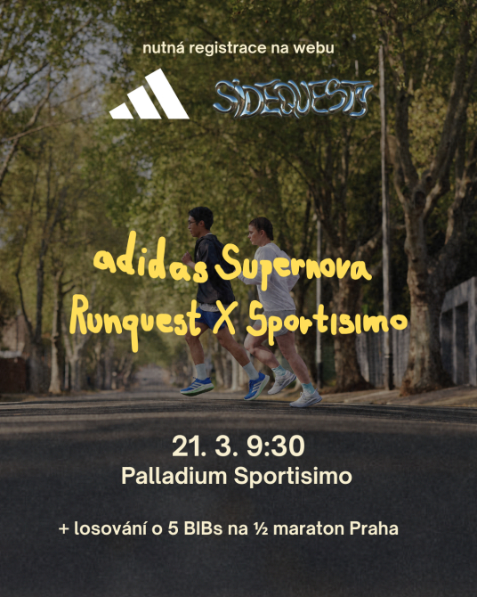 [Praha] - adidas Supernova Runquest X Sportisimo